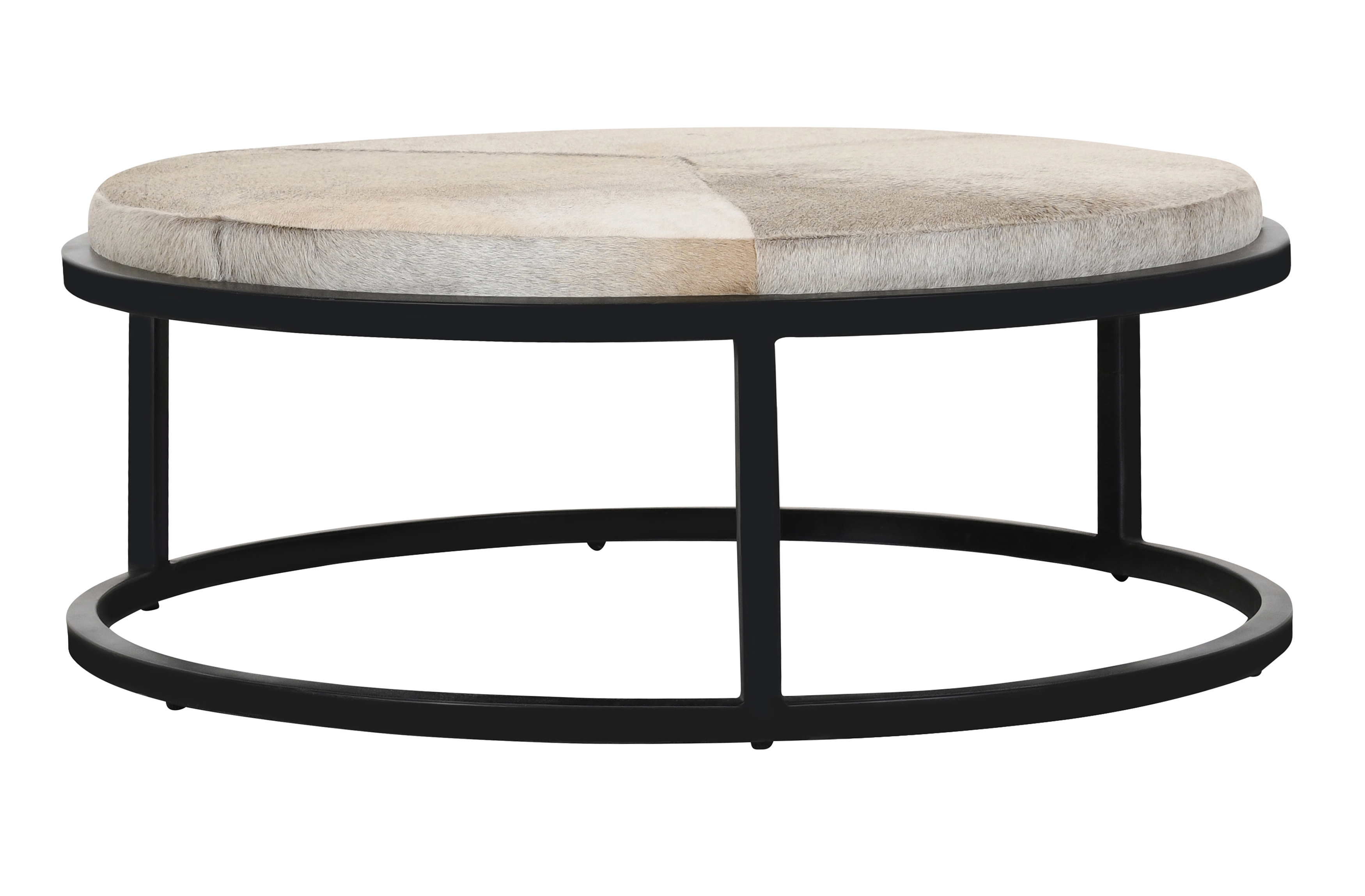 Hayword Nesting Coffee Tables Set of 2 Hide Sparrow Gray - Image 3