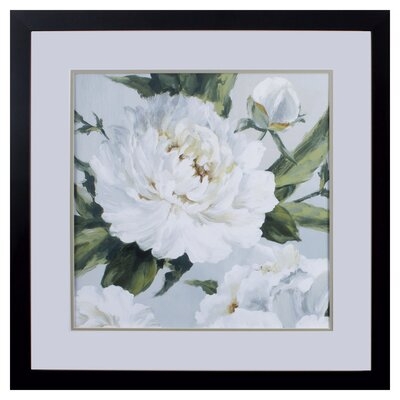 Large Peonies II Abstract Framed Art - Image 0