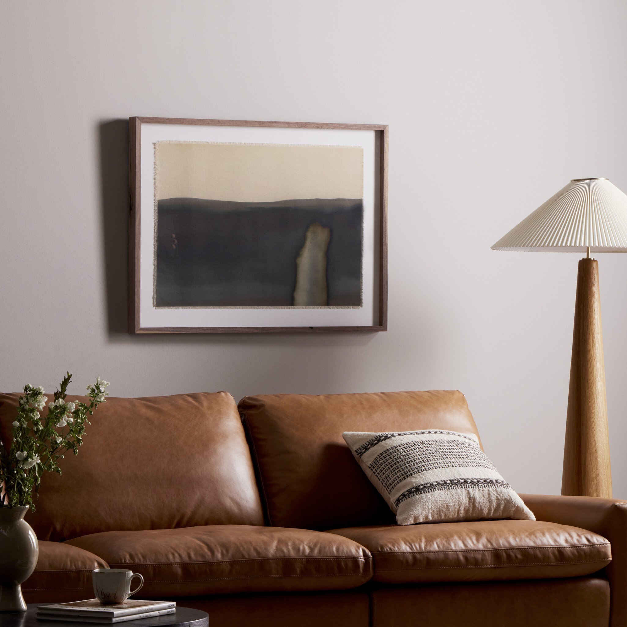 Abstract Ombre 16 by Roseanne Kenny - Rustic 2.5 Walnut - Image 7