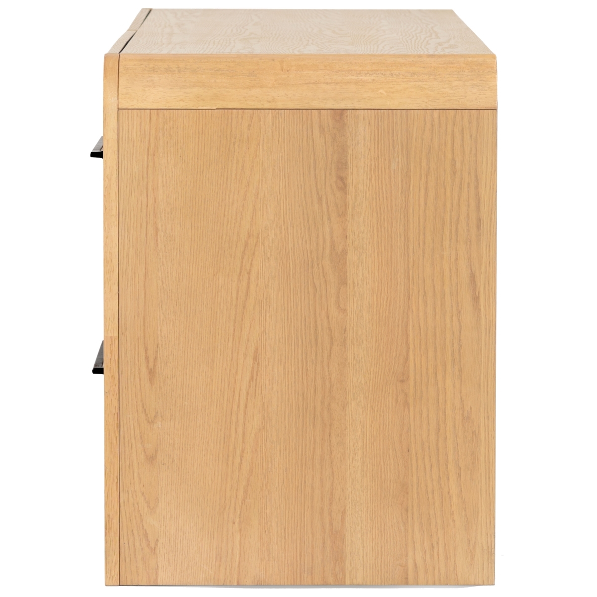 Katrina Wood 4 Drawer Dresser - Natural/Black - Image 5