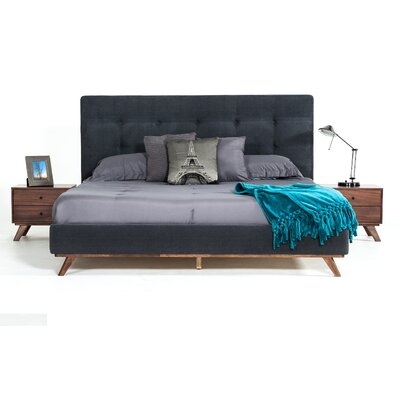 Rocco Upholstered Platform Bed - Image 0