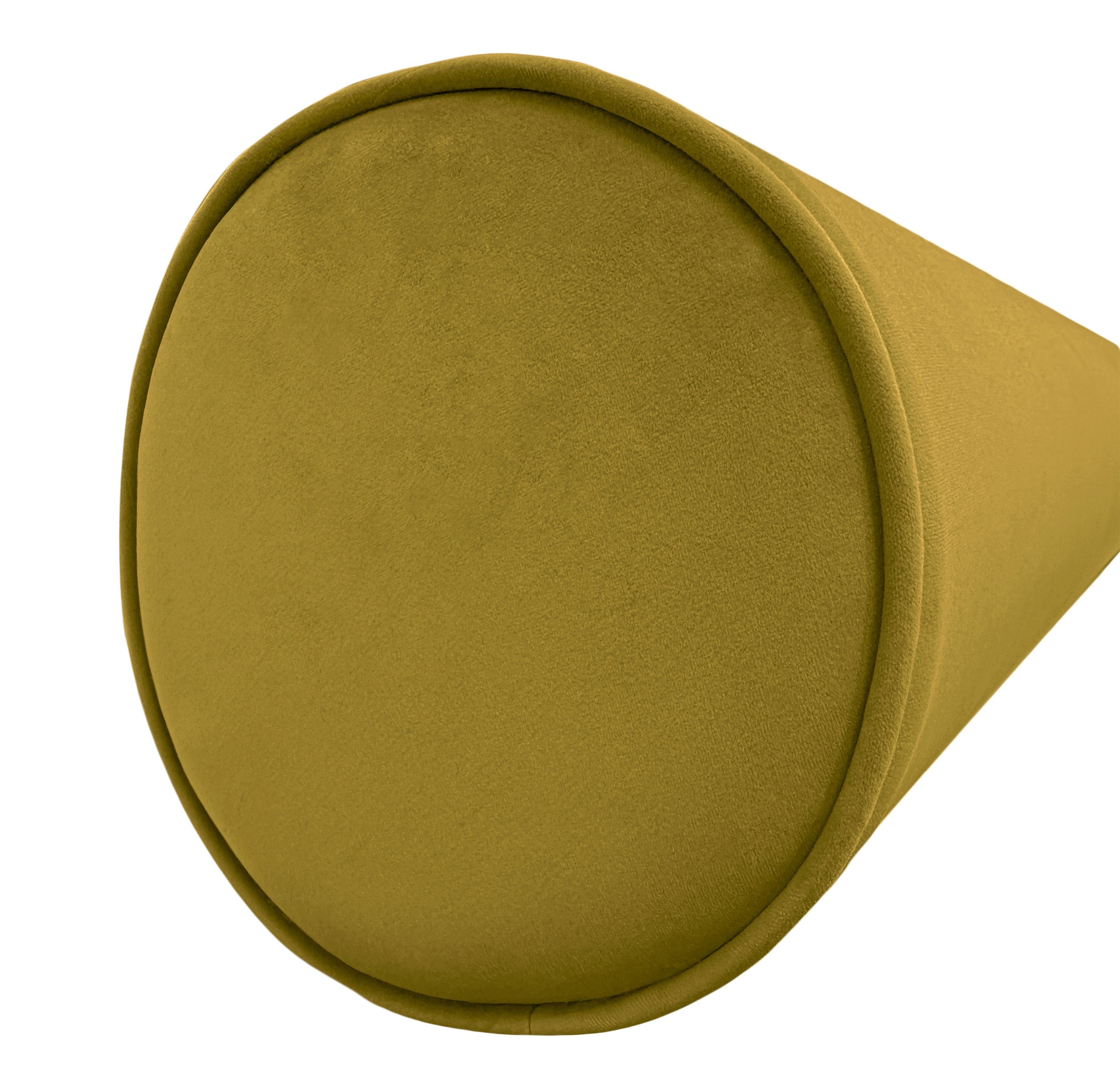 THE BOLSTER :: MELROSE VELVET // CHARTREUSE - QUEEN // 9" X 36" - Image 1