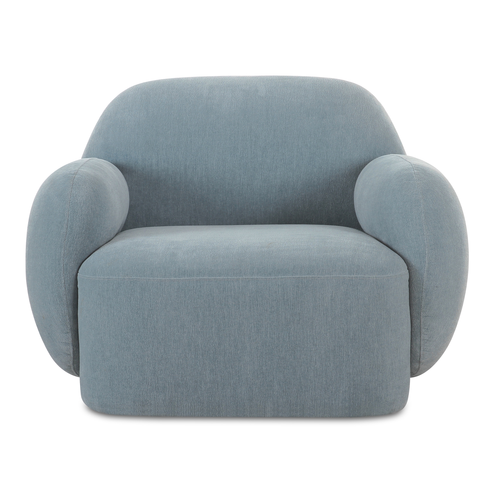 Hazel Lounge Chair Light Blue - Image 0