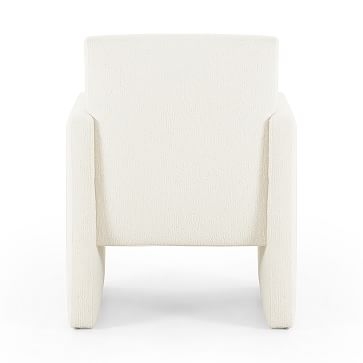 Lofted Boucle Upholstered Dining Arm Chair - Image 2