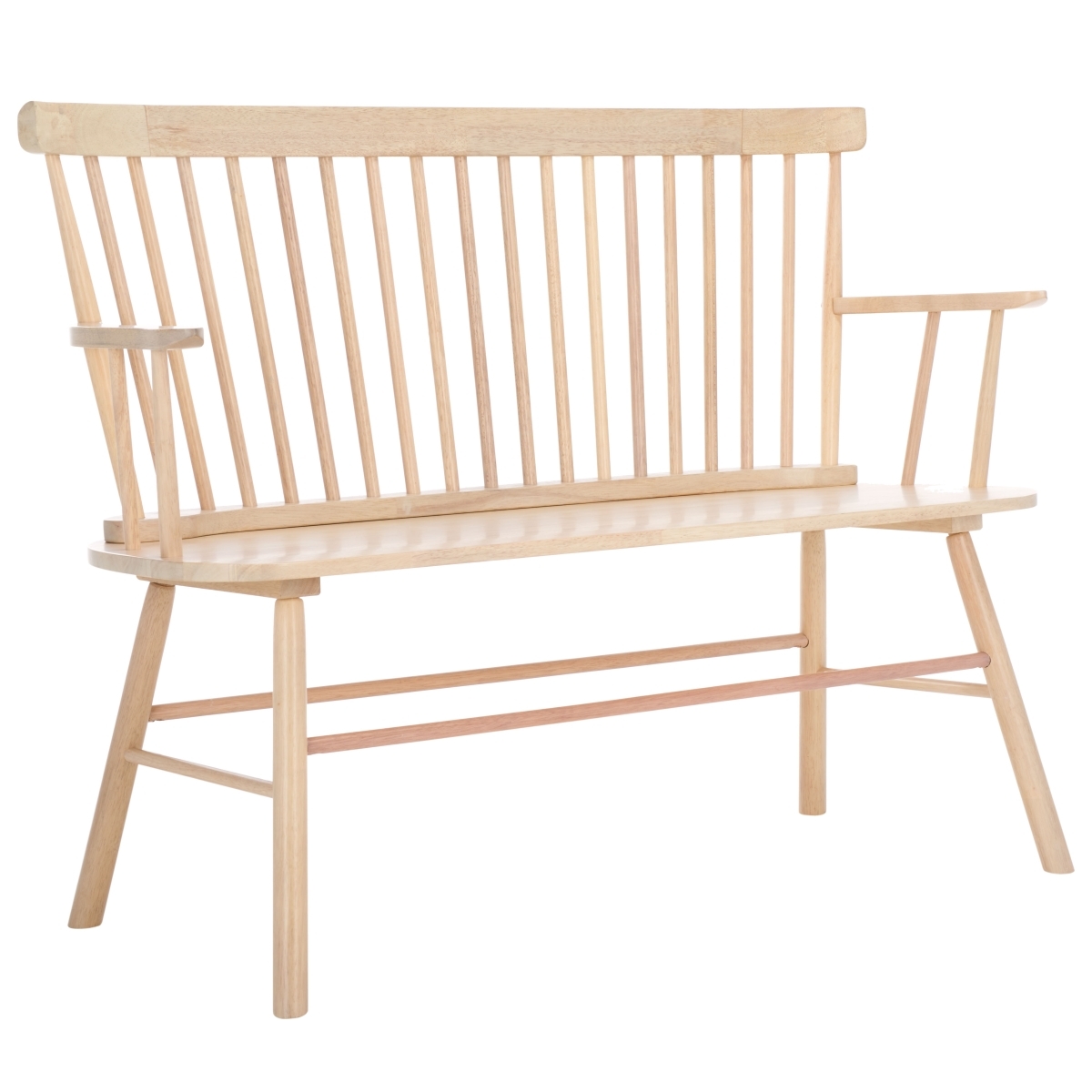 Addison Loveseat - White Washed - Image 4