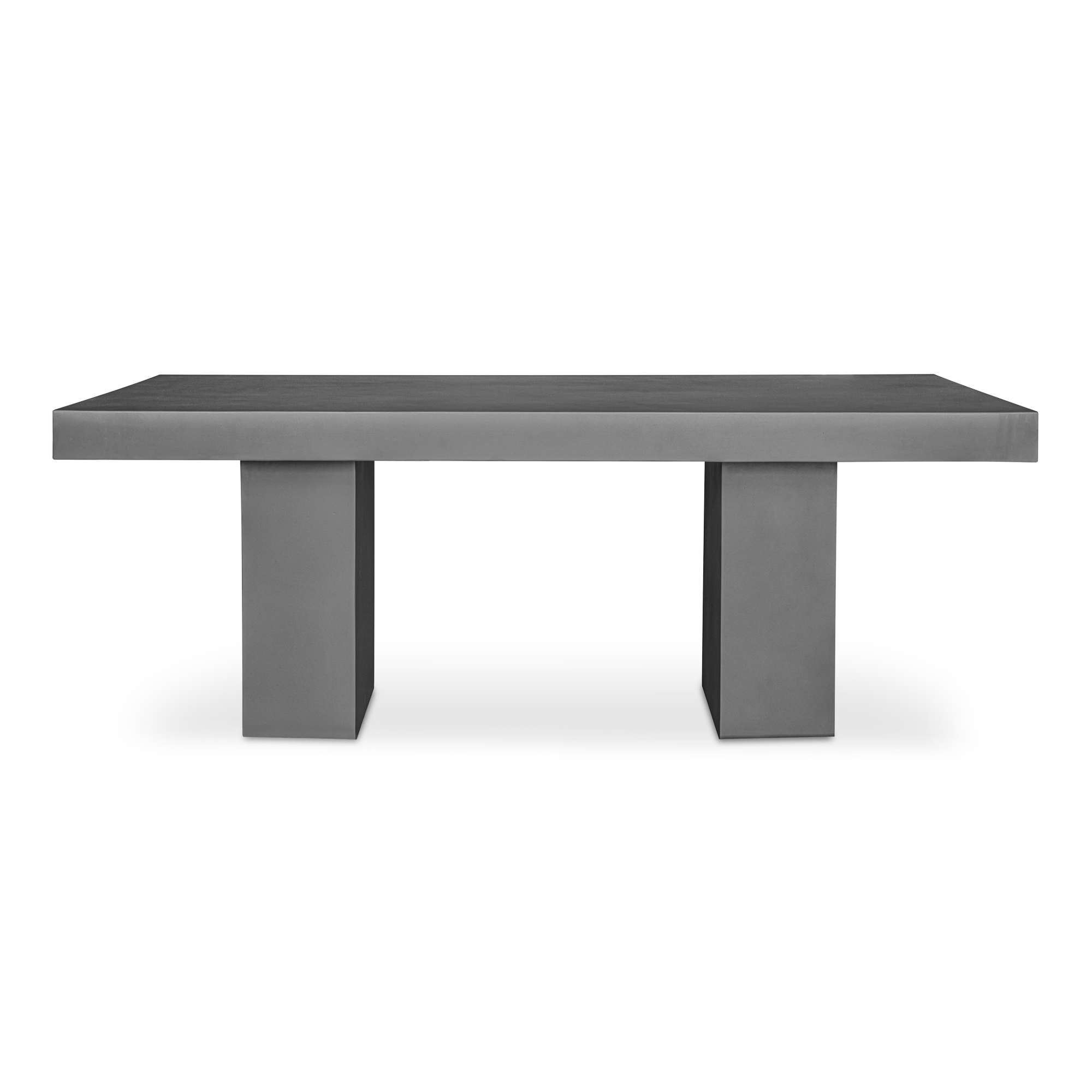 Antonius Outdoor Dining Table Dark Grey - Image 0
