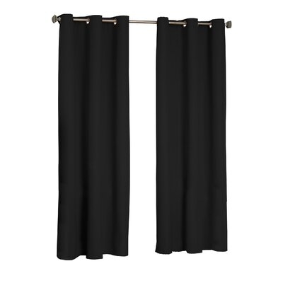Ringold Solid Blackout Thermal Grommet Single Curtain Panel - Image 0