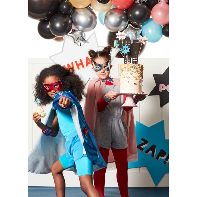 Meri Meri Blue Kids Superhero Costume - Image 11