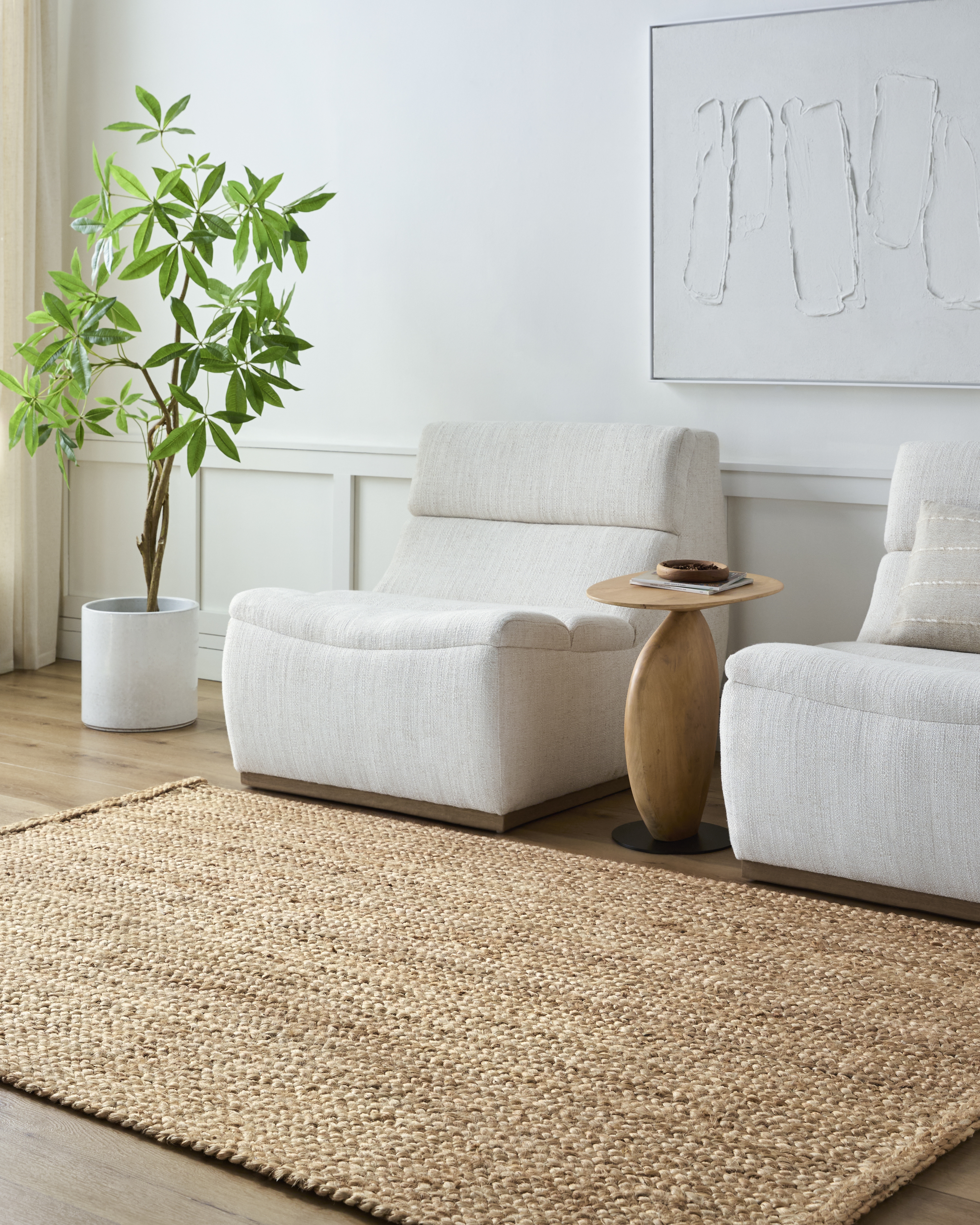 Artesia Orange Indoor 12' x 15' Handmade Rug - Image 1