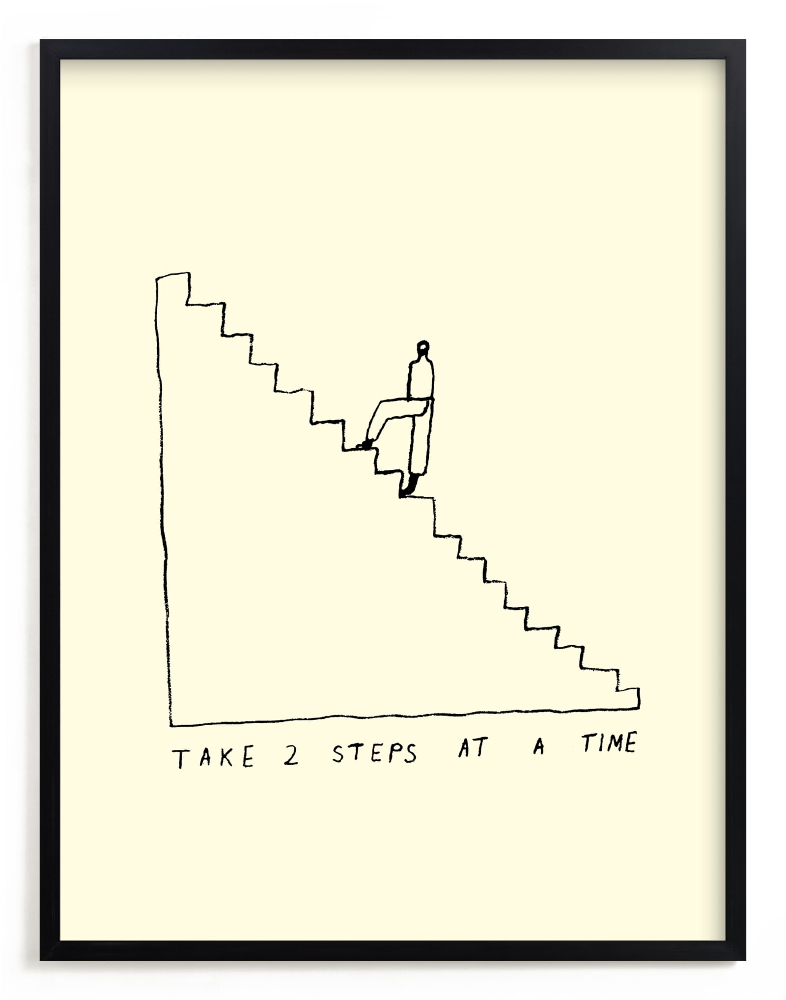 Two Steps At A Time Limited Edition Fine Art Print 2 - Image 0
