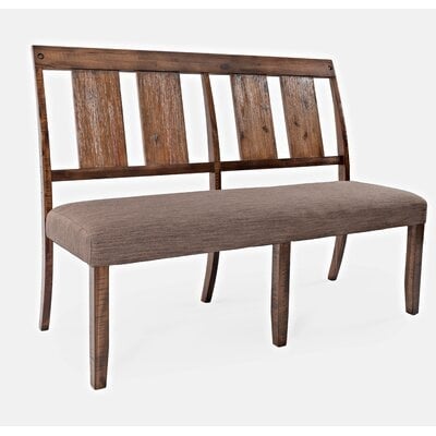 Brutus Dining Solid Wood Bench - Image 0