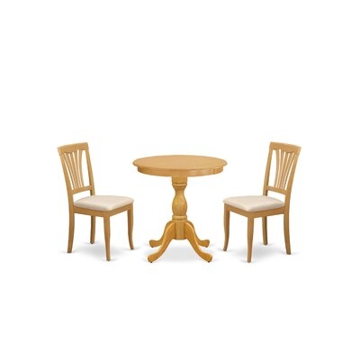 Federalsburg 3-Pc Dining Set - 2 Dining Room Chairs And 1 Dining Table - Image 0