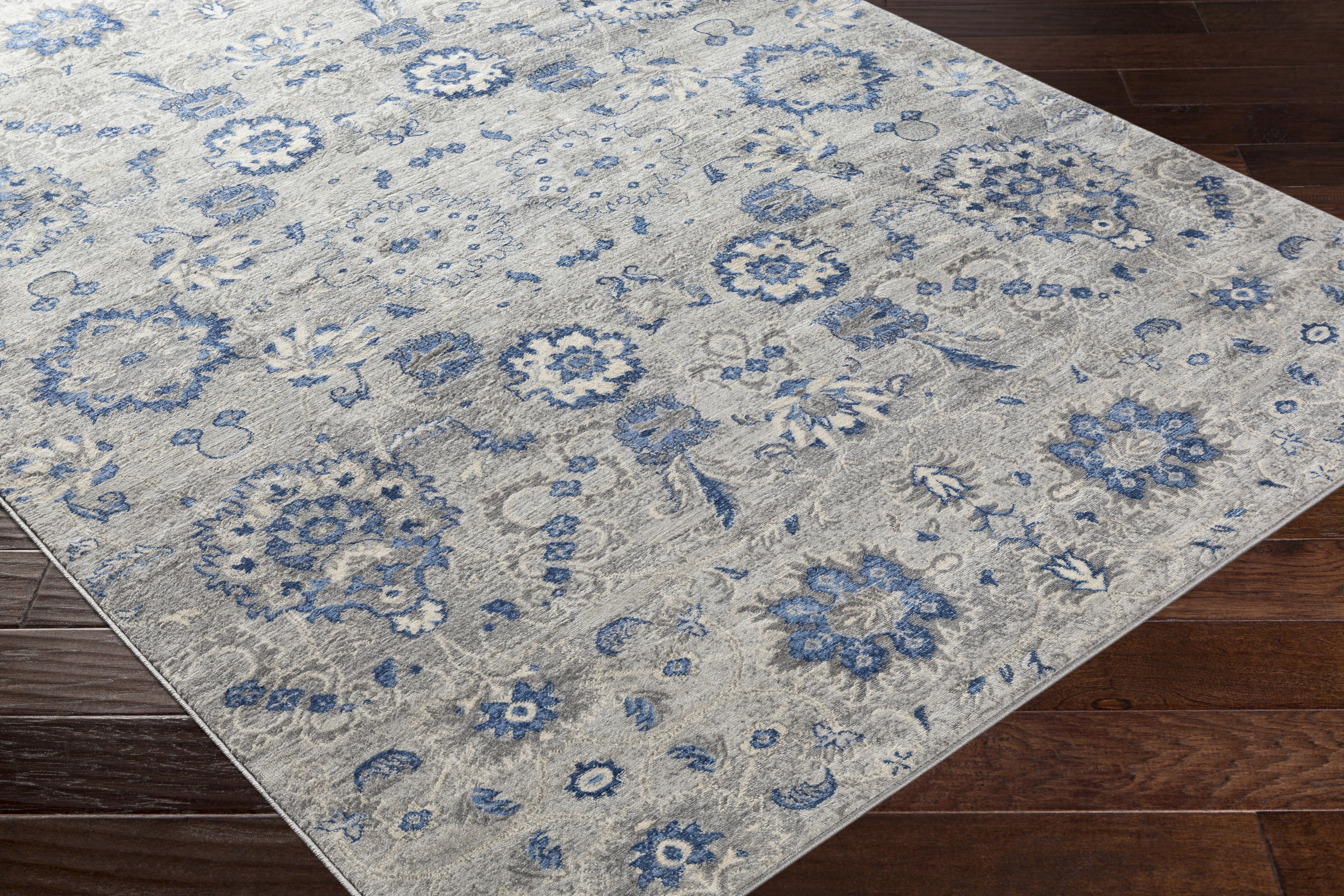 Monaco Gray Indoor 2' x 2'11" Machine Woven Rug - Image 6