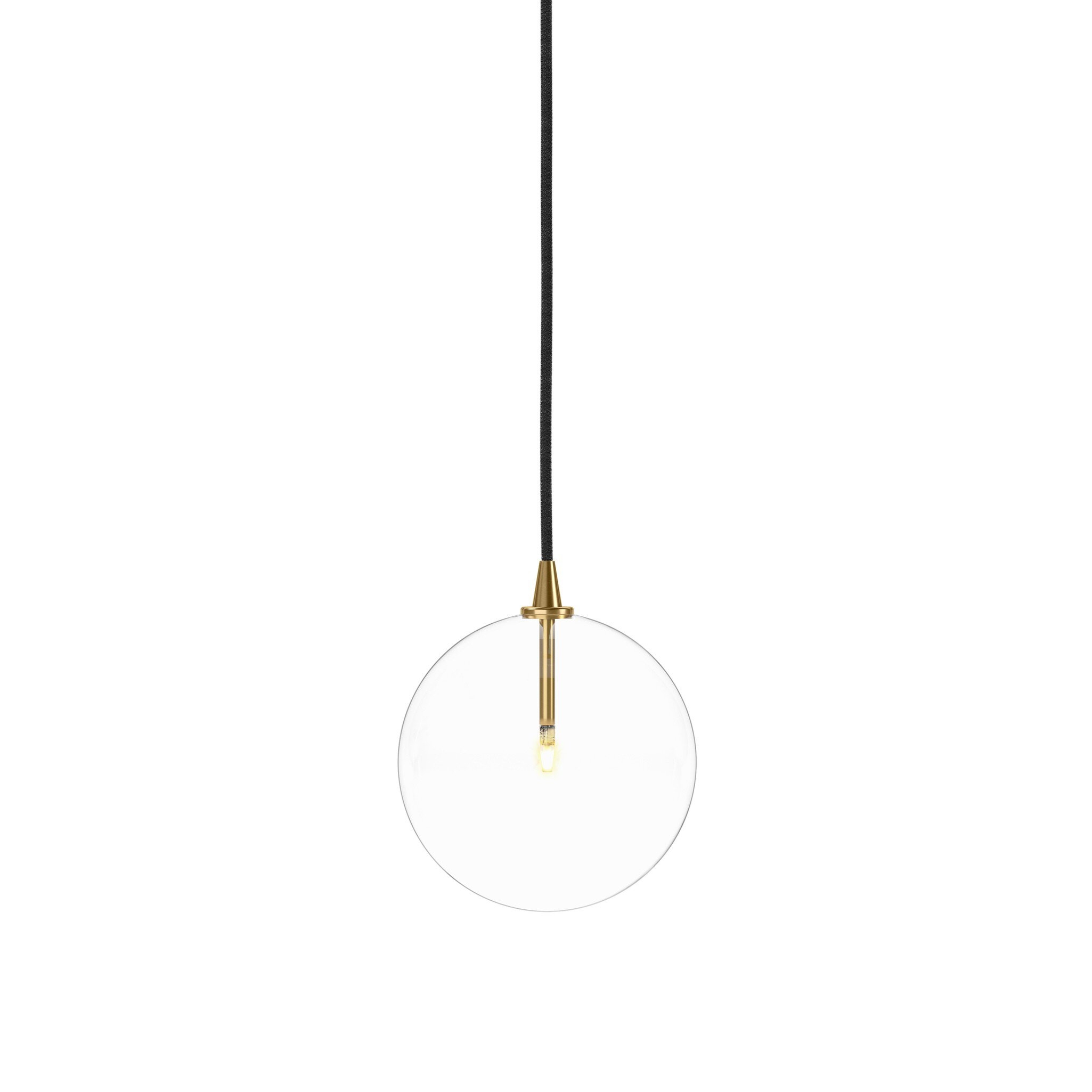 Glass Globe Pendant - Clear Glass - Image 2