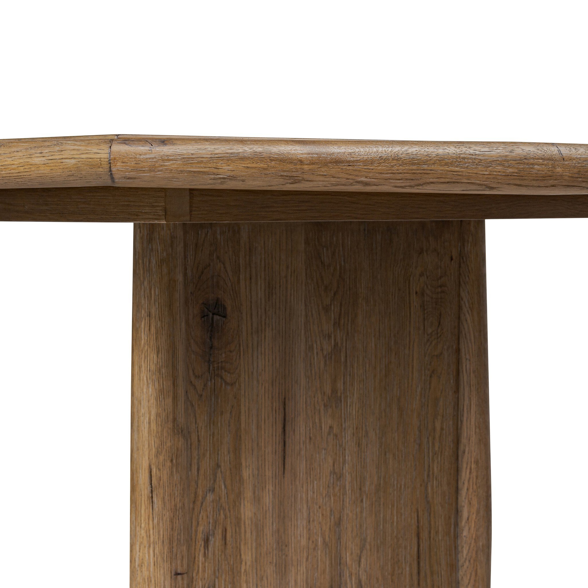 Glenview Dining Table - Weathered Oak Veneer - Image 10