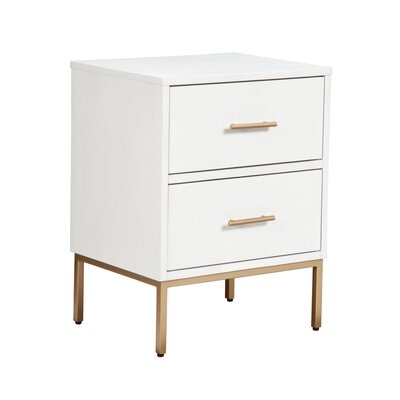 Insley 2 - Drawer Nightstand in White - Image 0