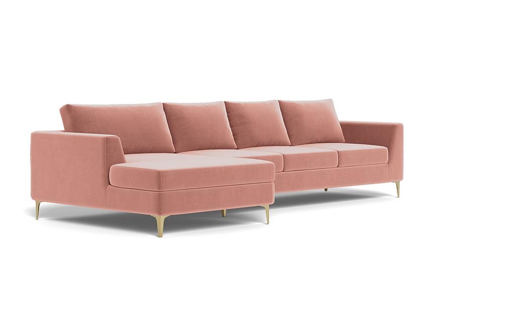 Asher 4-Seat Left Chaise Sectional - Image 1