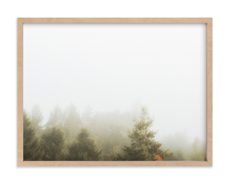 Foggy Autumn Forest Morning Limited Edition Fine Art Print 1 - Image 0