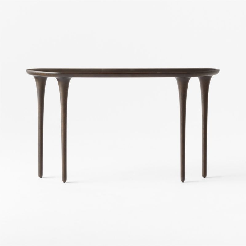Macello 52" Brown Oak Console Table - Image 1