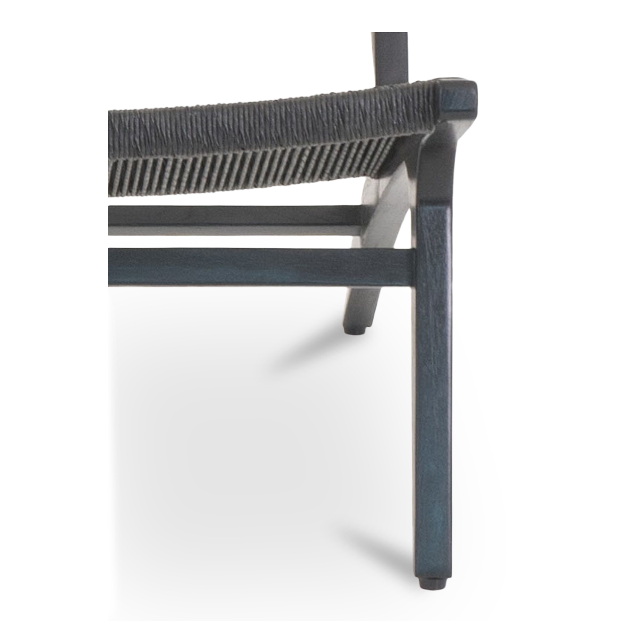 Palma Outdoor Lounge Chair Black - Image 4