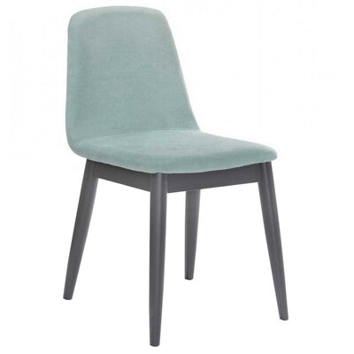Sunray Fabric Upholstered Side Chair in Blue - Image 0