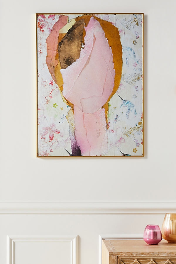 Dreamy Portrait Wall Art By Artfully Walls in Pink - Image 0