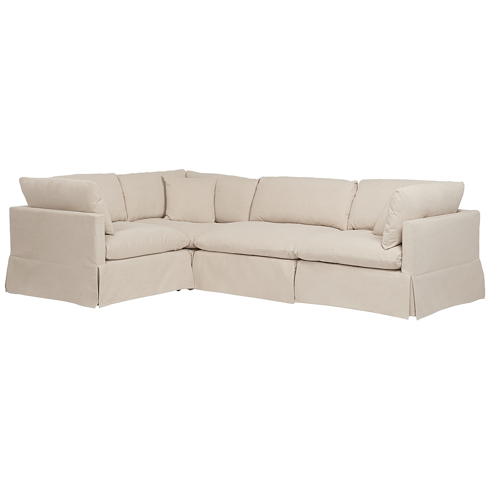 Skye 4 Section Peyton Sahara Fabric Modular Sofa - Style # 91R25 - Image 0