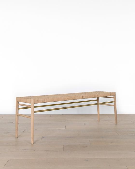 Eloise Woven Bench - Image 7