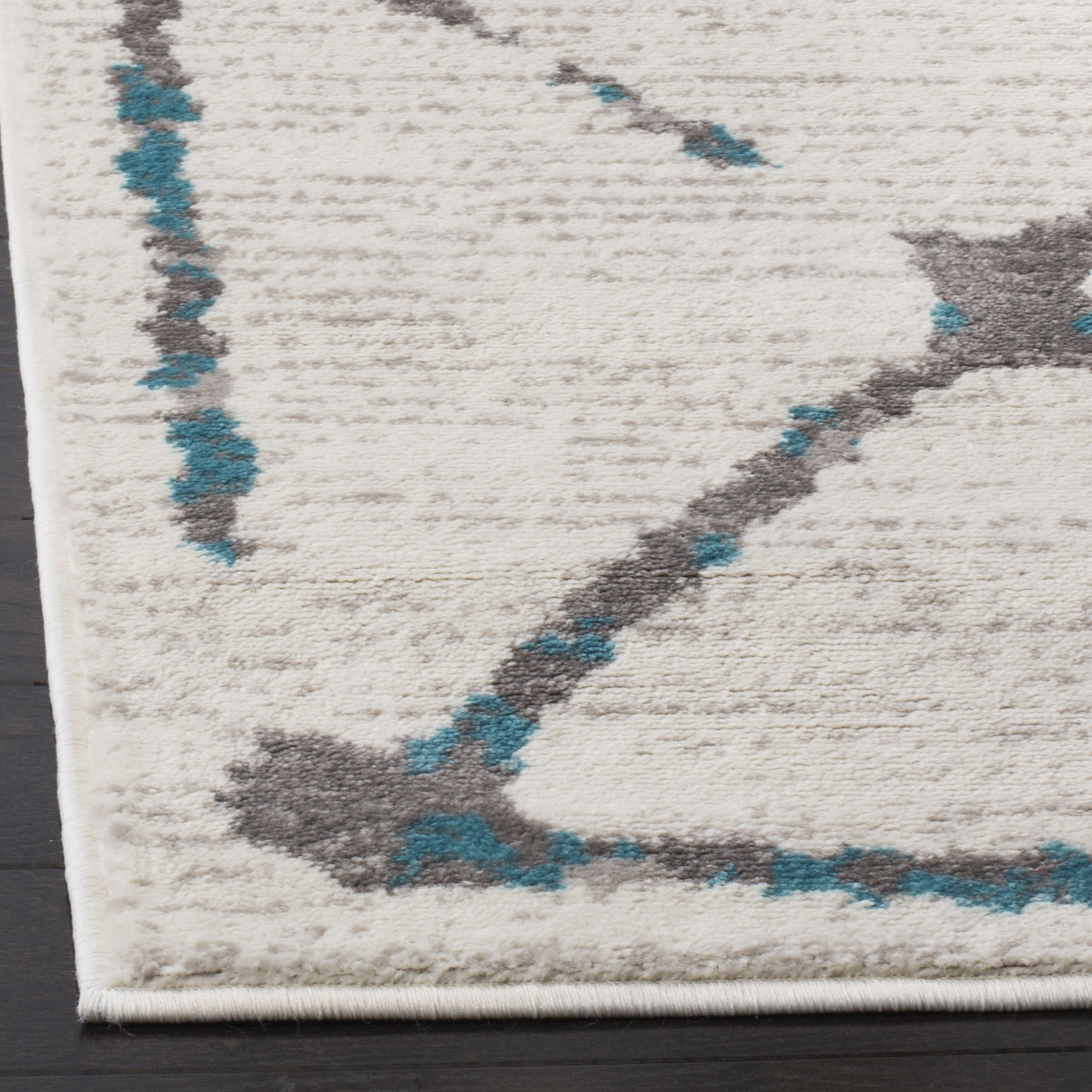 Arlo Home Woven Area Rug, SKY197D, Ivory/Blue,  8' X 10' - Image 2