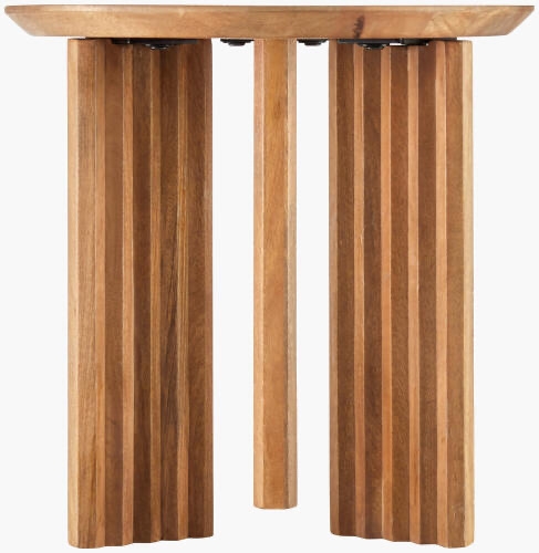 Agnes End Table, Mango Wood - Image 1