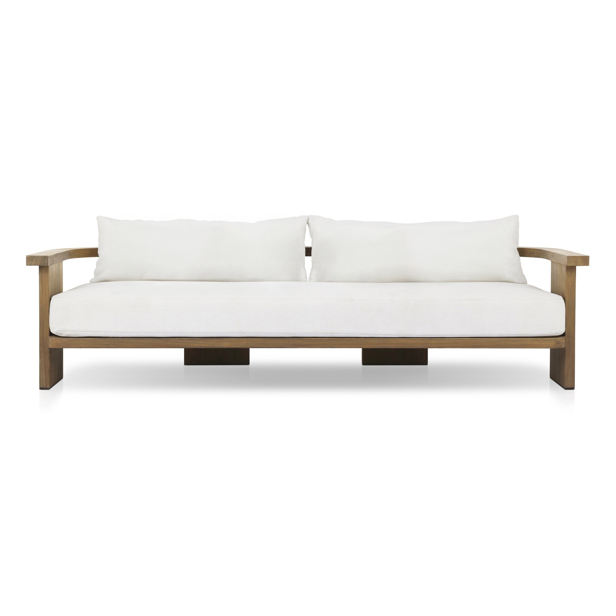 Tahana Outdoor Sofa-96" - Alessi Linen - Image 3