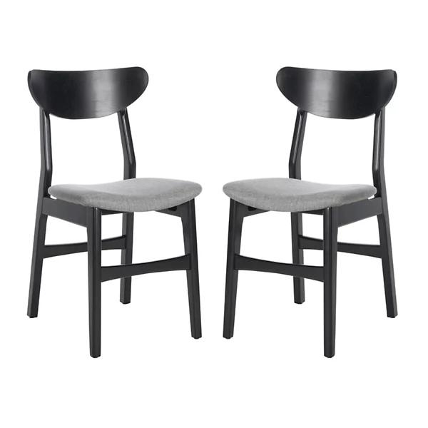 Heitor Retro Upholstered Dining Chair, Set of 2 - Image 0