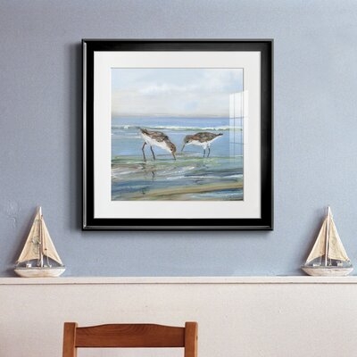 Seabird Beach II-Premium Framed Print - Ready To Hang - Image 0