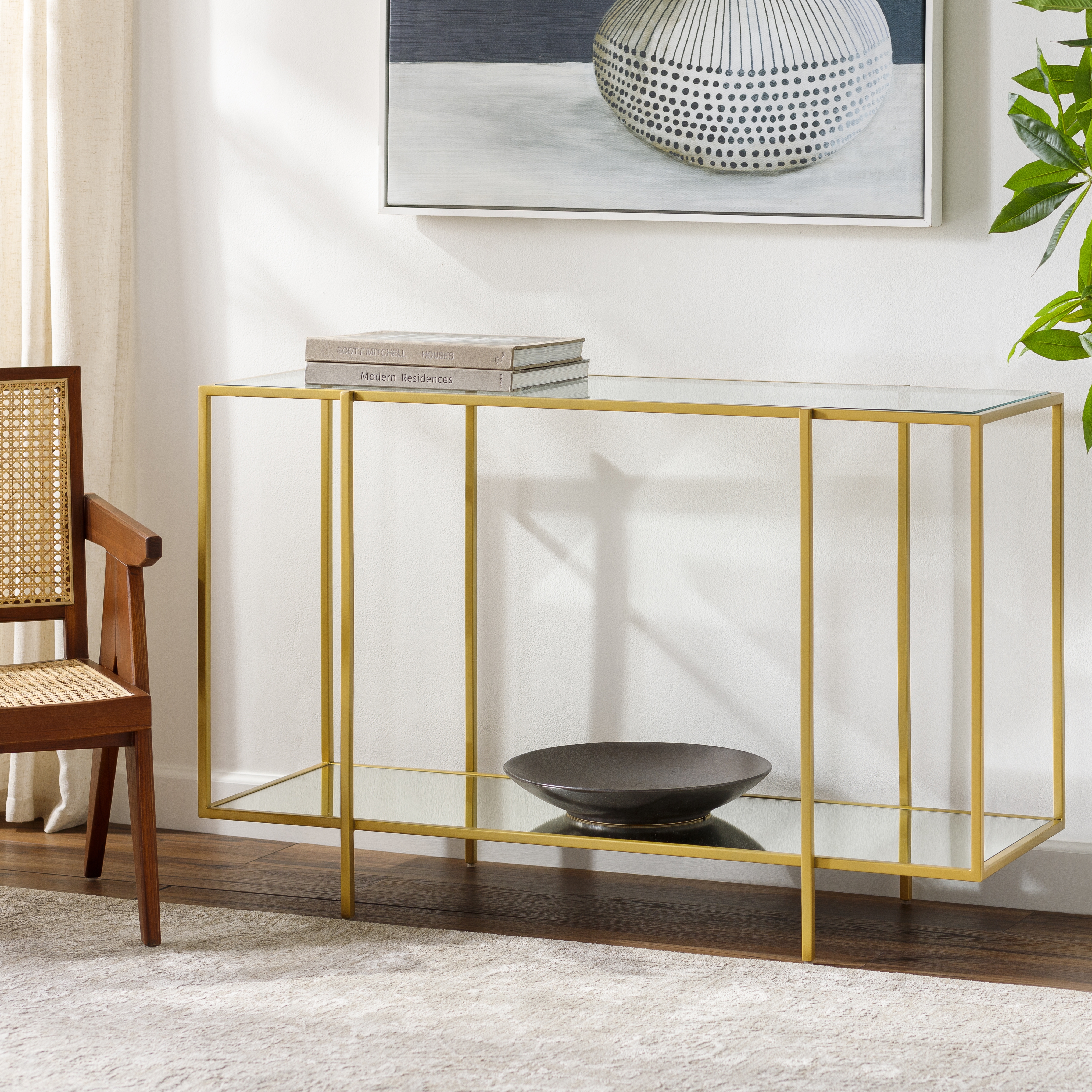 Livabliss Alecsa  30"H x 47"W x 17"D Console Table - Image 1