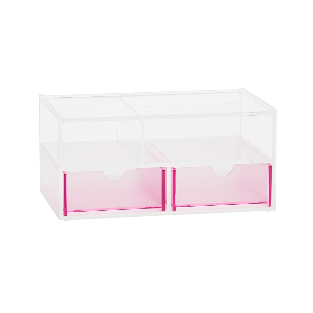 Pink Acrylic Jewelry Box, Large - Image 0