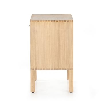 Square Legs Bar Cabinet, Dry Wash Poplar - Image 3