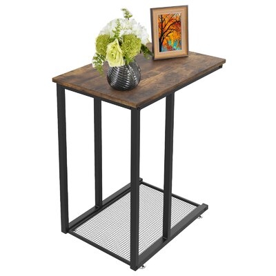 Frame End Table with Storage - Image 0