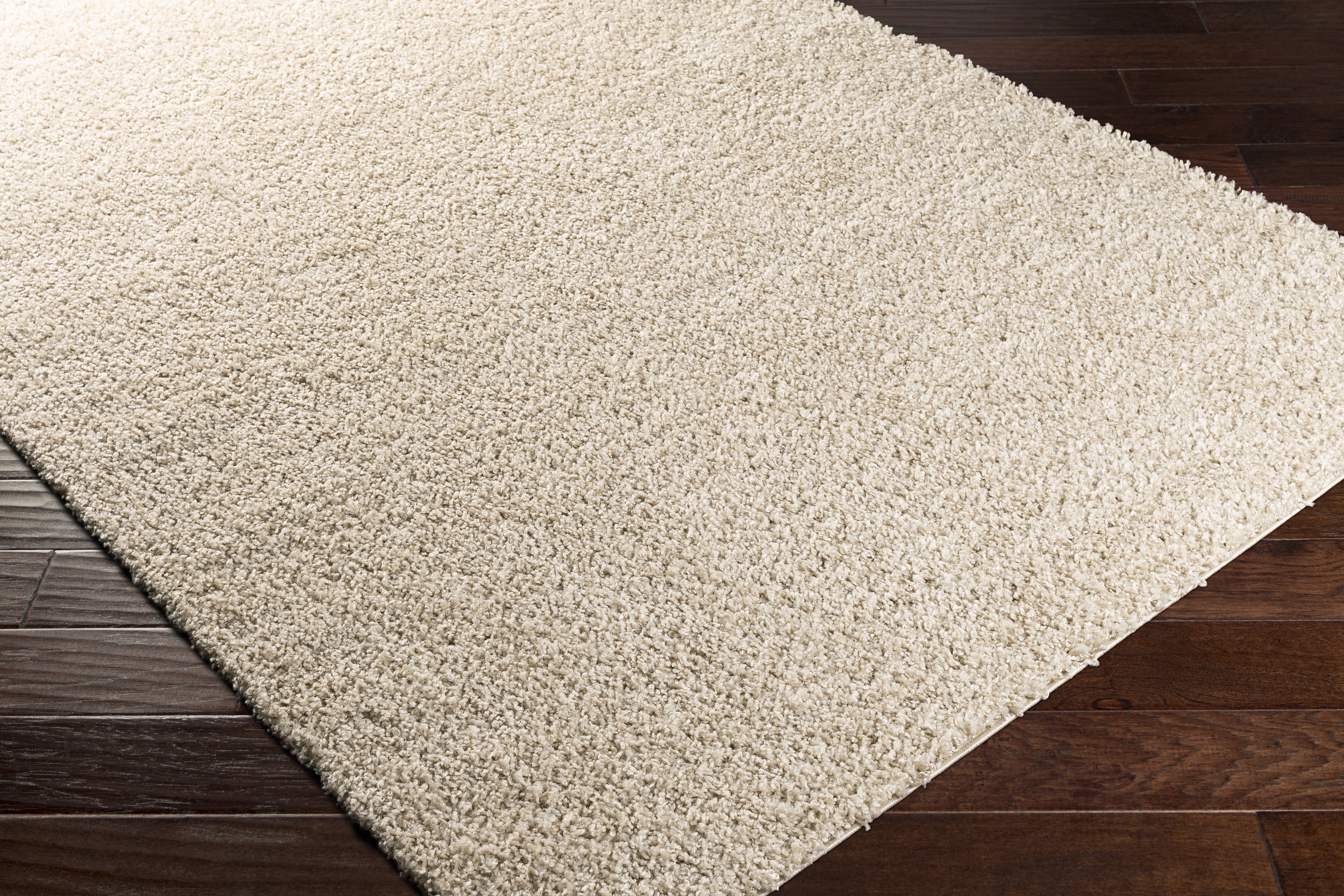 Bliss Shag Beige Indoor 2'7" x 8' Machine Woven Rug - Image 5