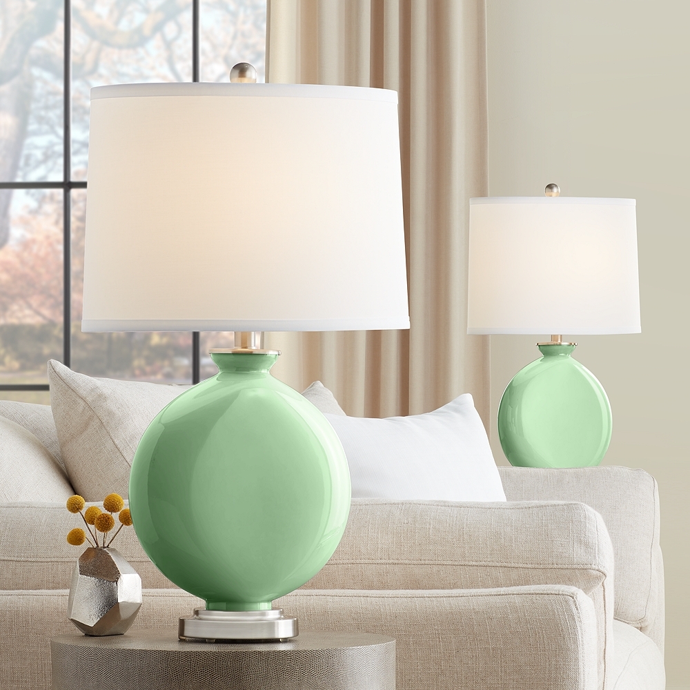 Flower Stem Carrie Table Lamps Set of 2 from Color Plus - Image 0