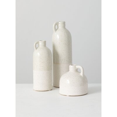 3 Piece Cabell Ceramic Decorative Bottle Set - Image 0