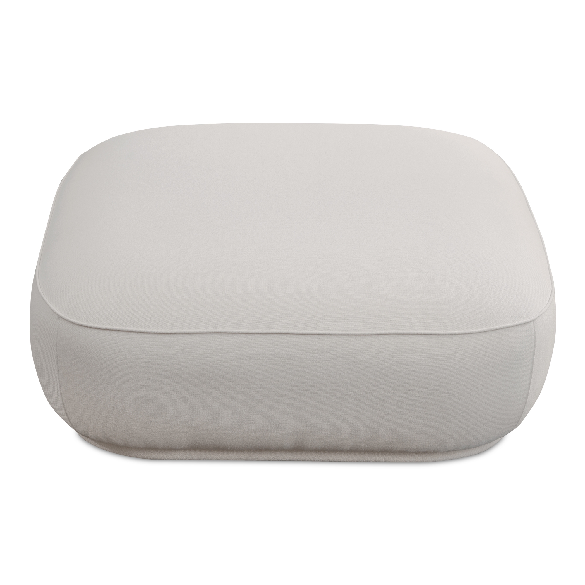 Marion Square Ottoman White - Image 2