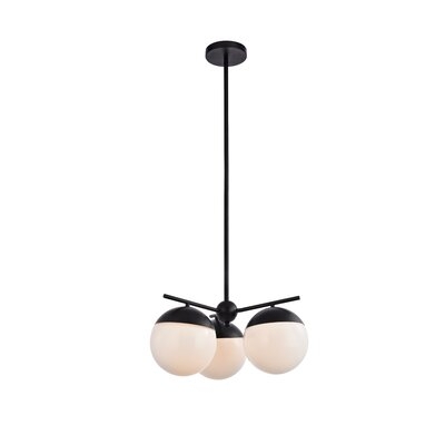 Yearby 3 - Light Candle Style Globe Chandelier - Image 0