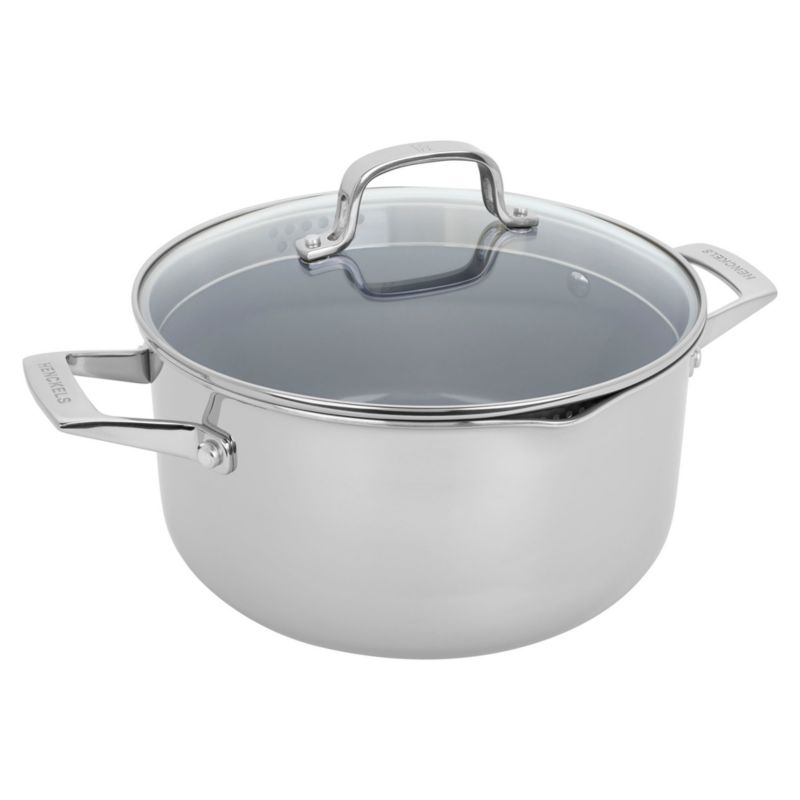 HENCKELS ® Clad H3 10-Piece Stainless Steel Ceramic Nonstick Cookware Set - Image 7
