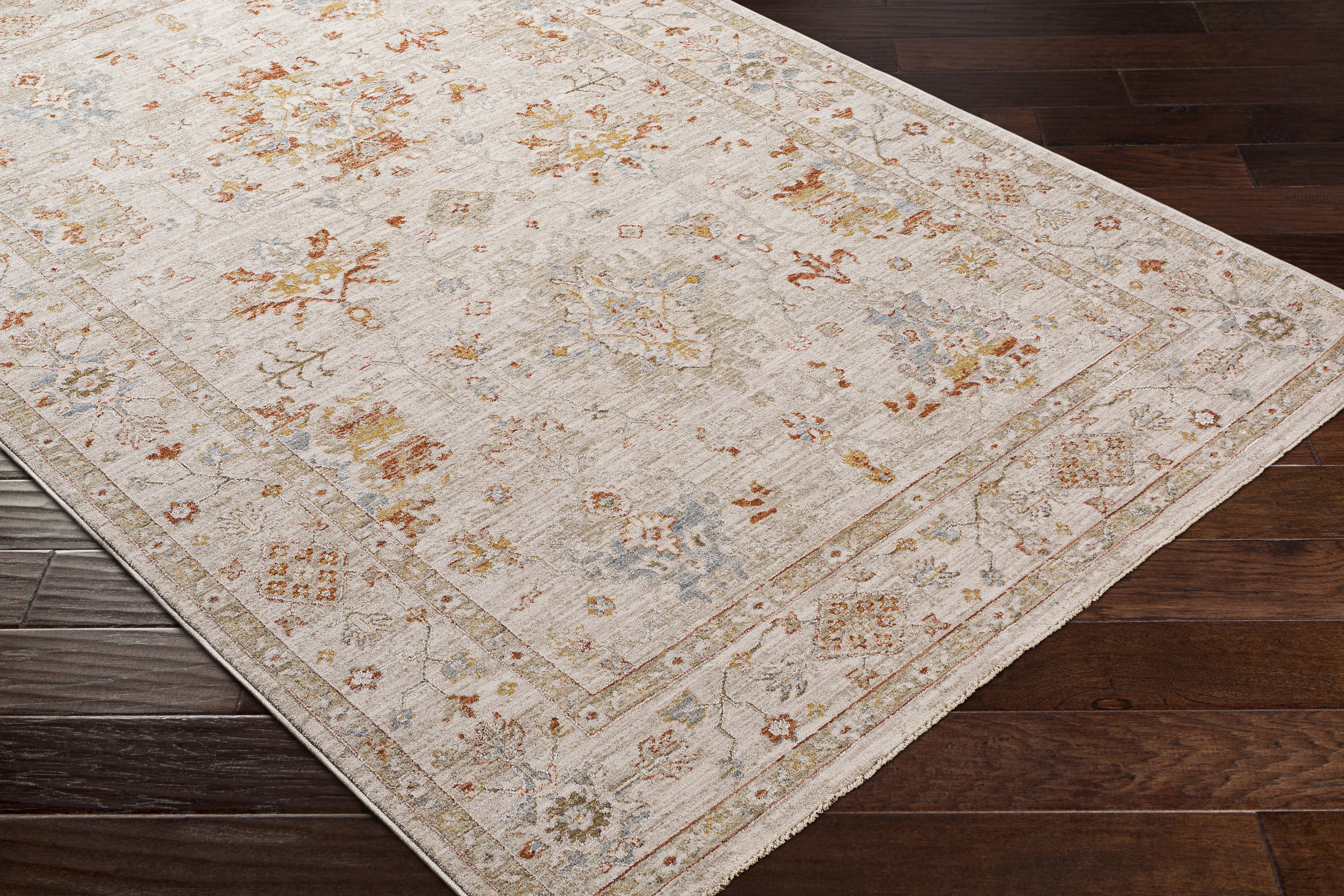Avant Garde Beige Indoor 7'10" x 7'10" Machine Woven Rug - Image 5
