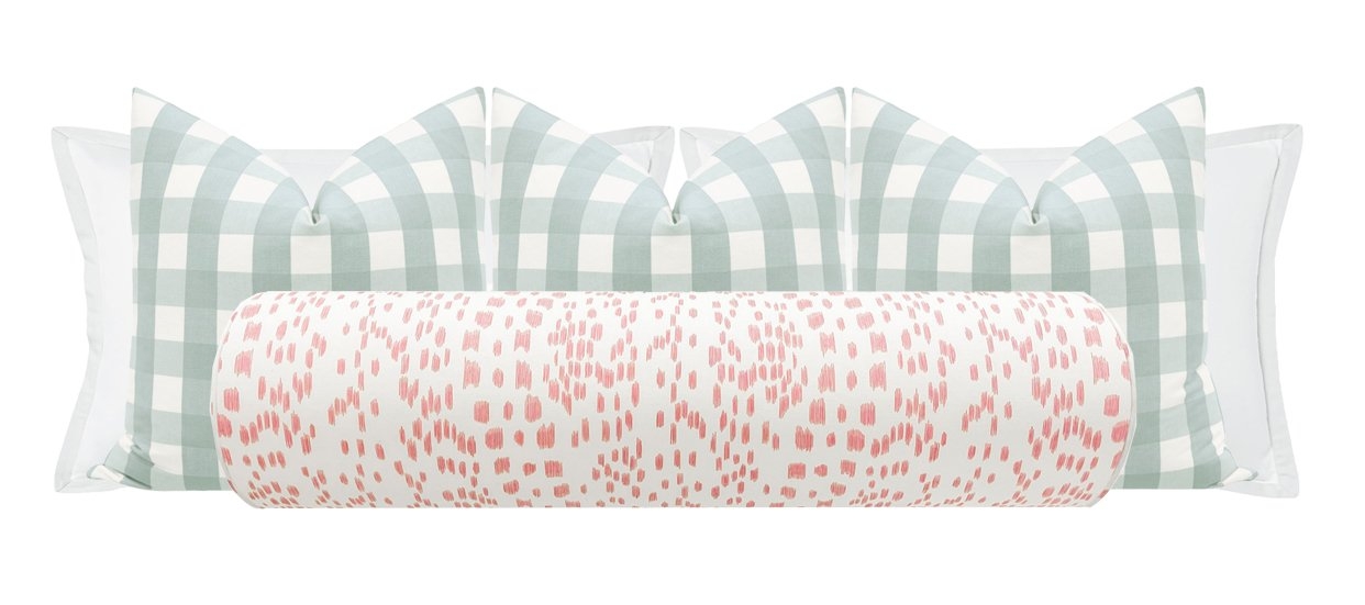 THE BOLSTER :: LES TOUCHES // PETAL | BRUNSCHWIG & FILS - QUEEN 9" X 36" - Image 4