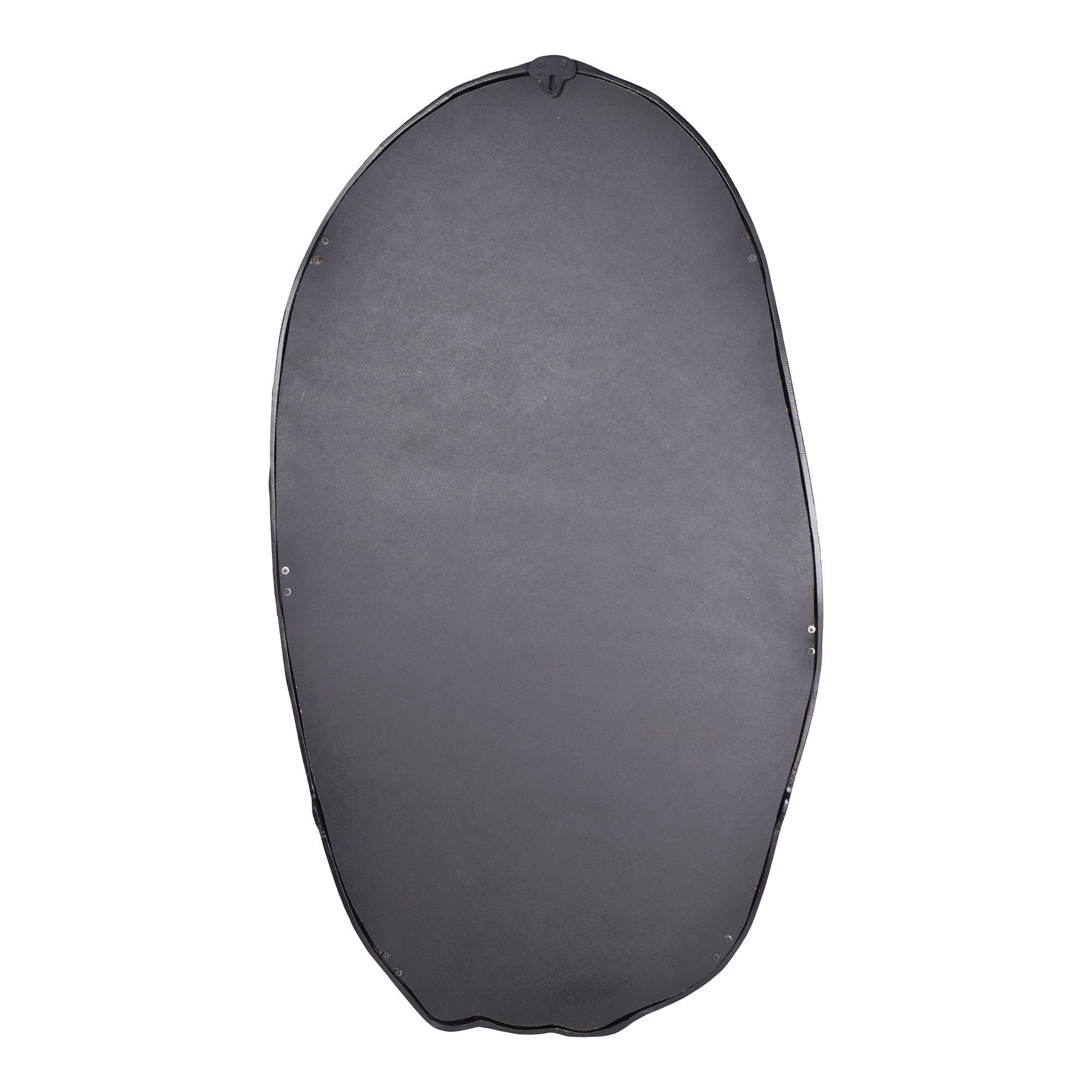 Foundry Oval Mirror Black - Image 2