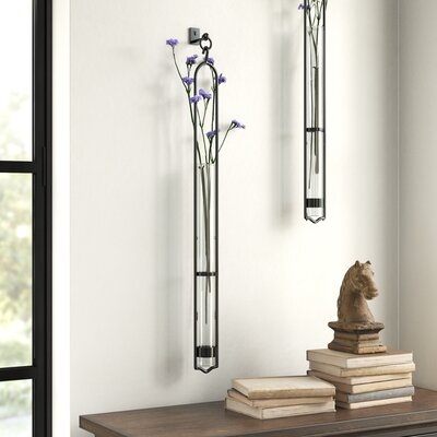 Callender Clear Glass Wall Vase - Image 0