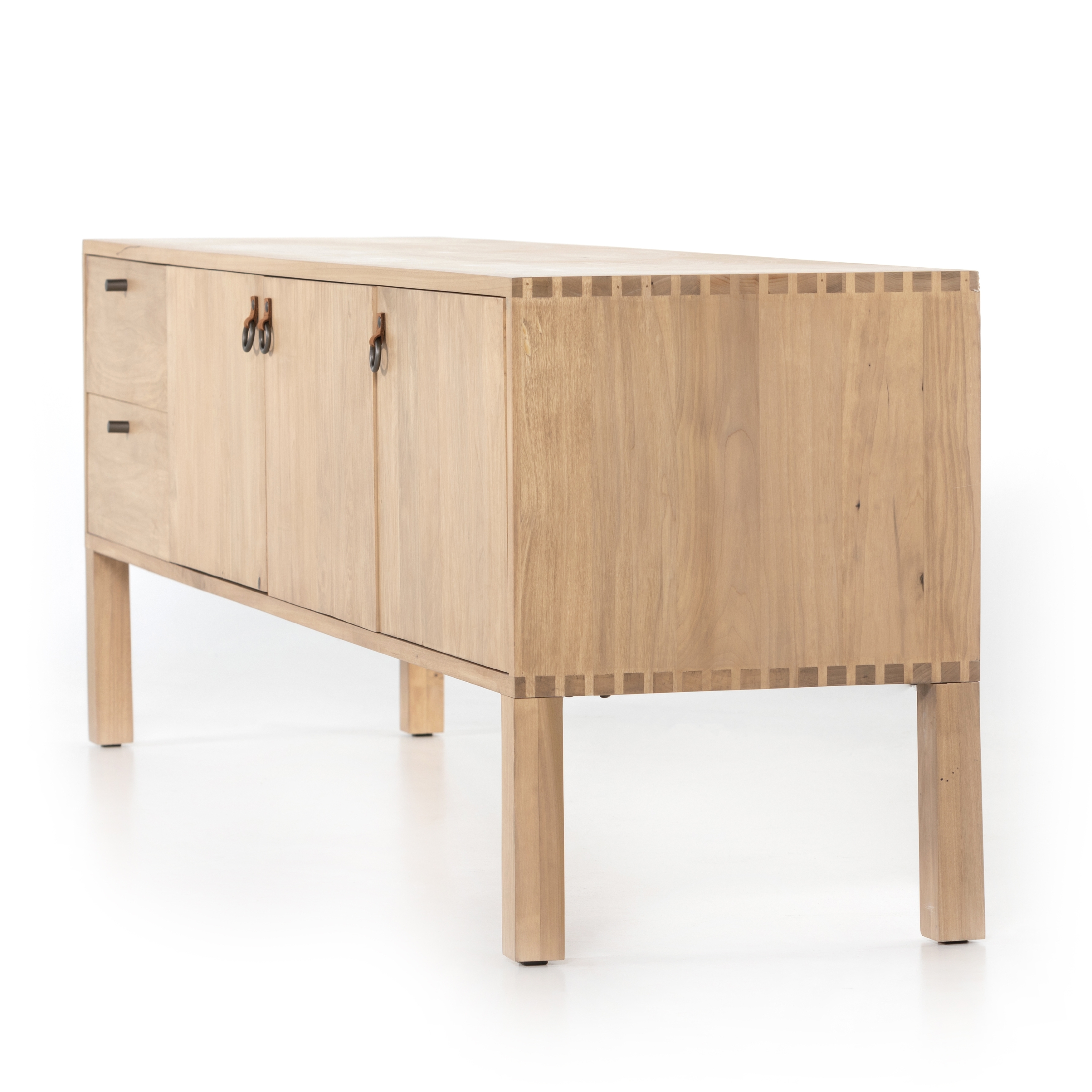 Isador Media Console-Dry Wash Poplar - Image 2