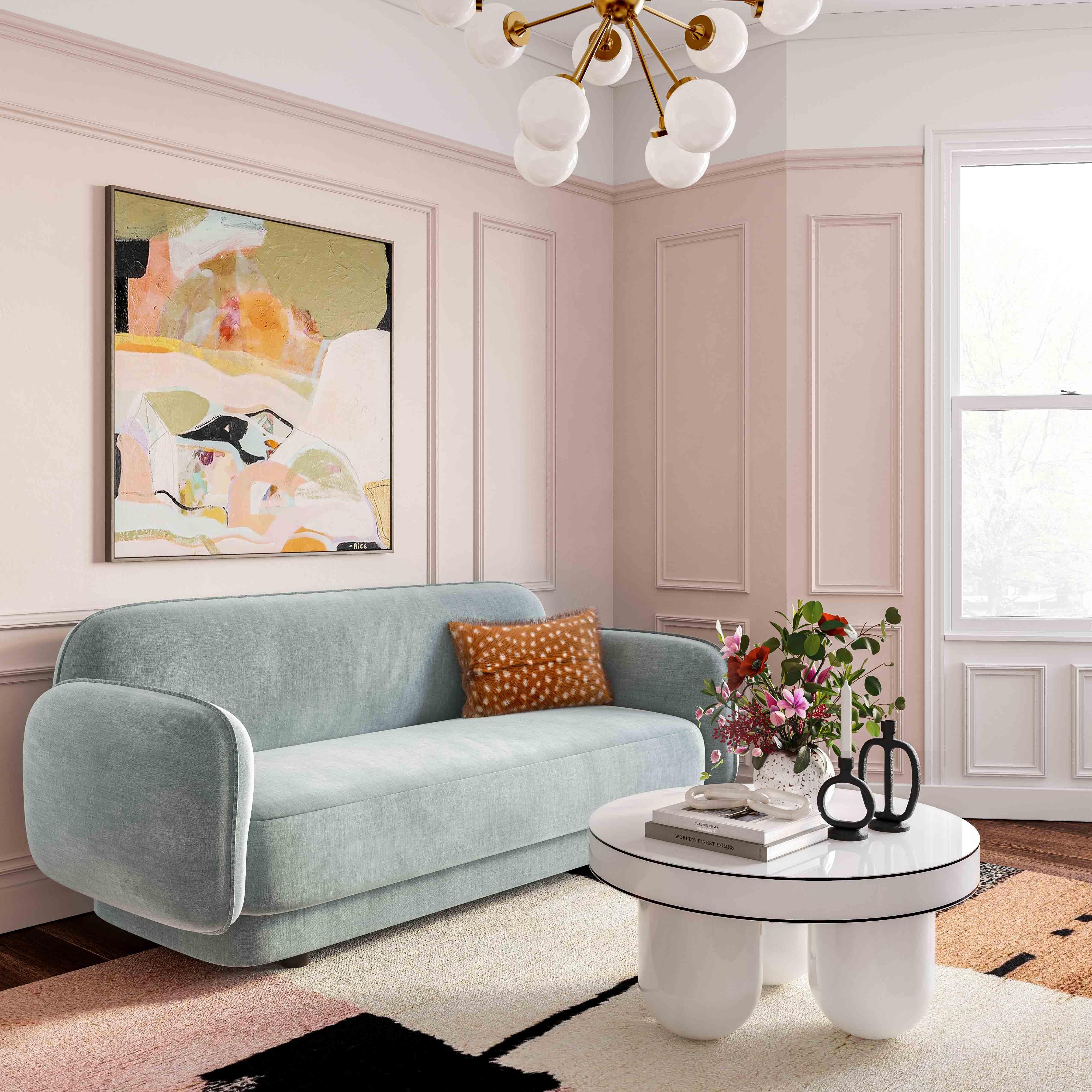 Amber 20 Inch Genuine Goatskin Lumbar Pillow - Image 5