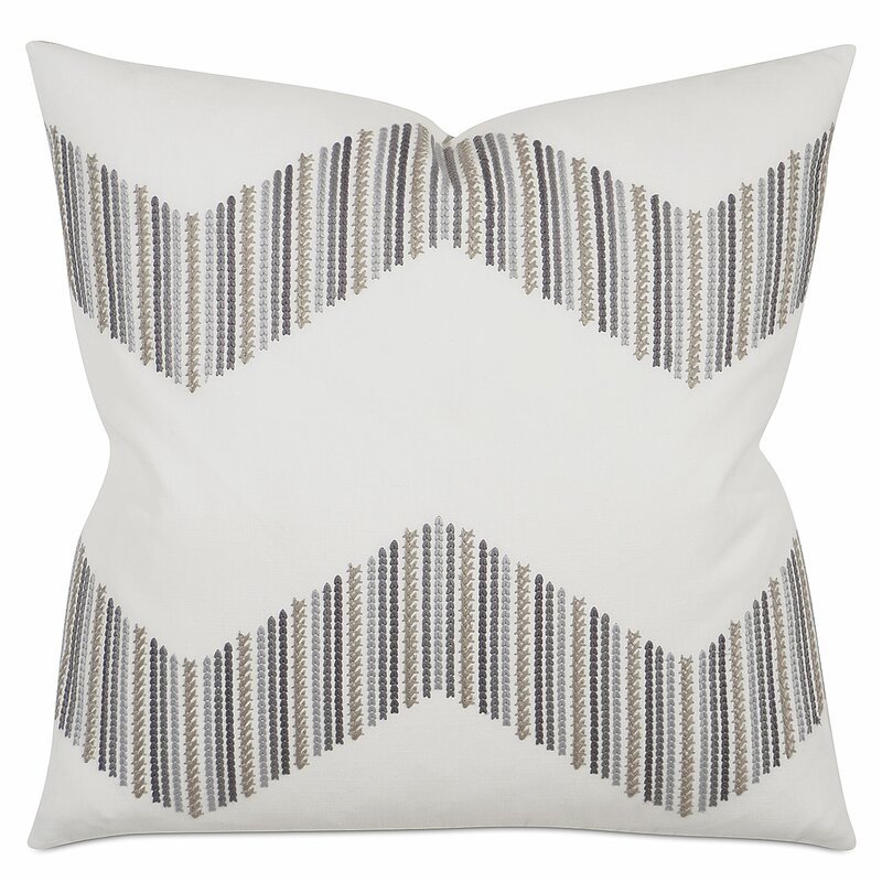 Thom Filicia Home Collection by Eastern Accents Fenton Chevron Throw Pillow Cover & Insert - Image 0